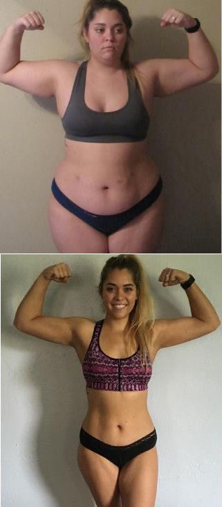 Transformation avant après d' Hayley Smith qui a perdu 50 kilos de graisses